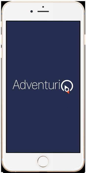 App AdventuriQ - pantalla de inicio