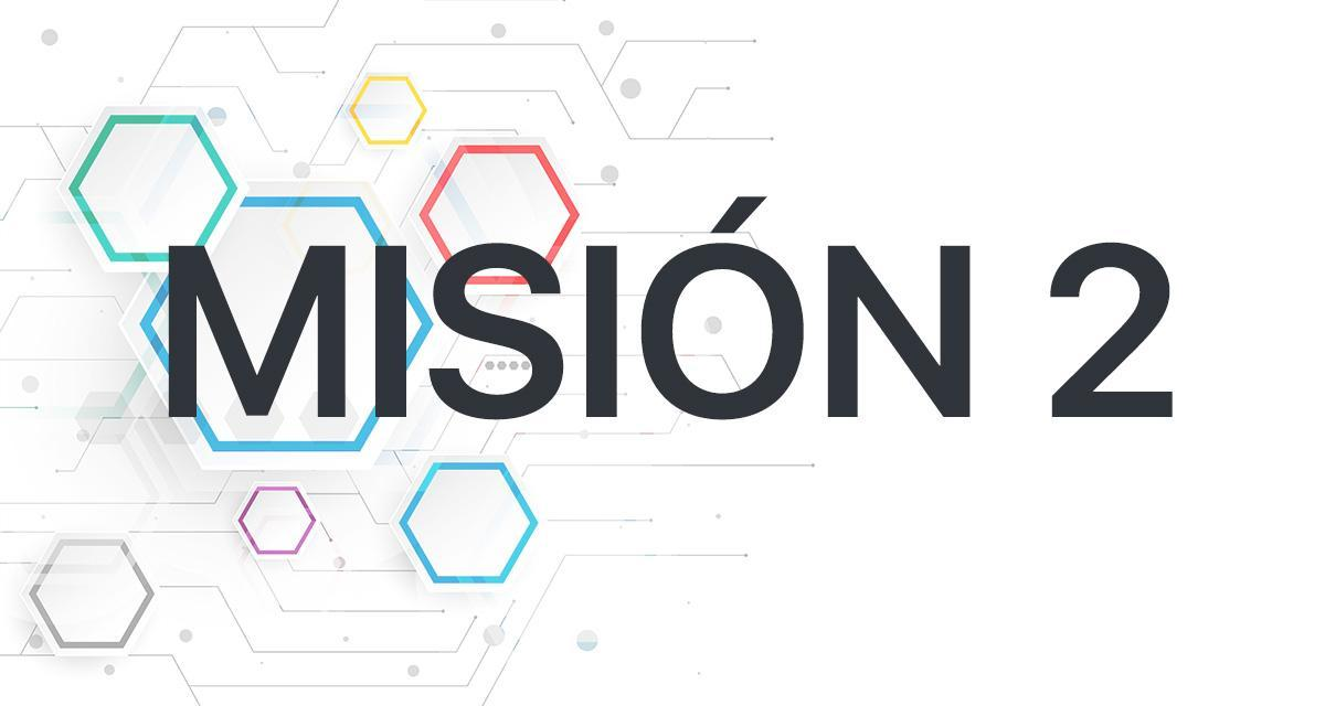 Ejemplo de cabecera de Misión 2